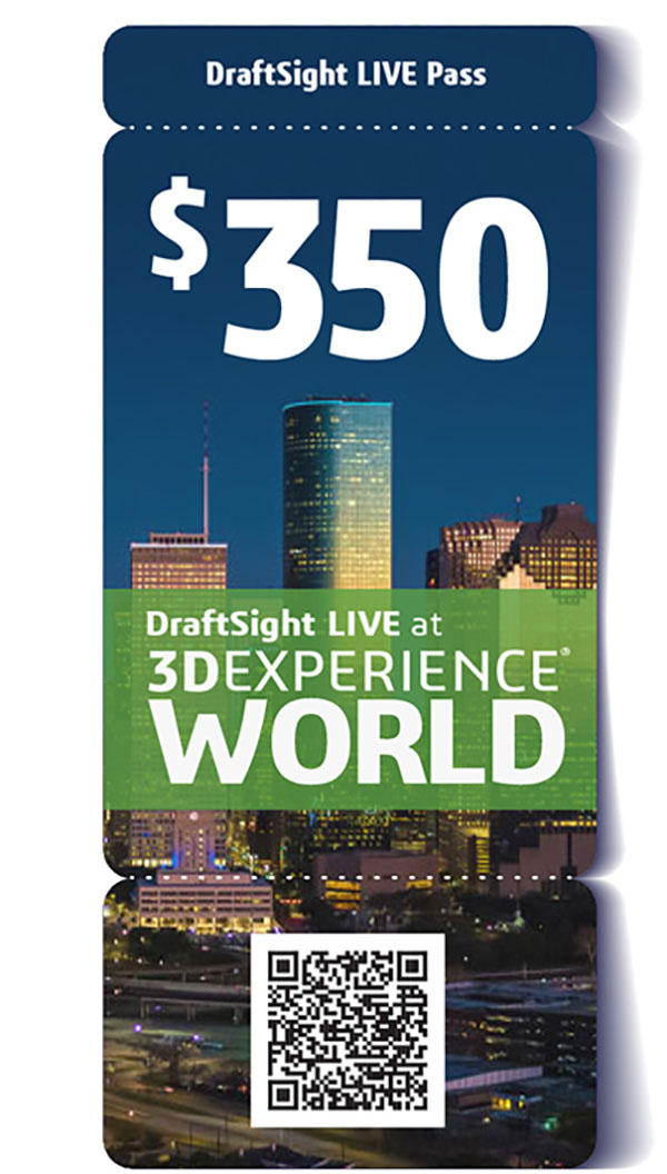 DraftSight LIVE User Pass Ticket